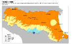 O3 - Mappa superamenti obiettivo salute umana (percentili)