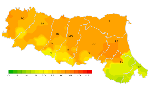 Indice di giorni continuativi senza pioggia (Inverno)