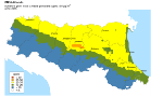 PM10 - Mappa superamenti limite giornaliero
