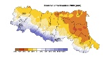 Bilancio Idro-Climatico, distribuzione territoriale dei valori 
