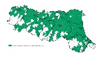 Mappa dei comuni zonizzati