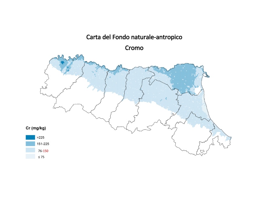 Cromo - Carte del contenuto naturale-antropico della pianura emiliano-romagnola 