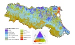 Tessitura dell'orizzonte superficiale dei suoli 